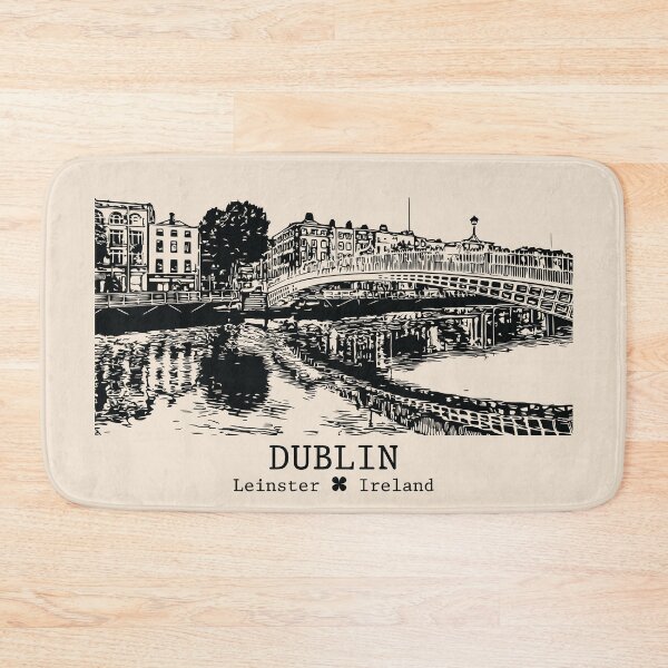 Item preview, Dublin IRL - Vintage Ink Cityscape designed and sold by Lakeric.