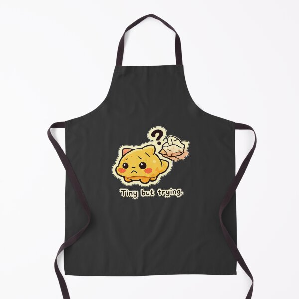 Item preview, Tiny But Trying Cute Motivational Kawaii Character Design designed and sold by Nawi32.