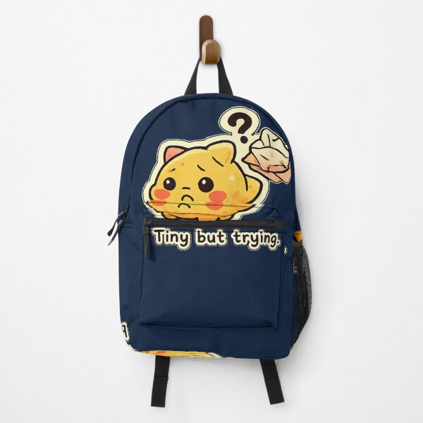 Item preview, Tiny But Trying Cute Motivational Kawaii Character Design designed and sold by Nawi32.