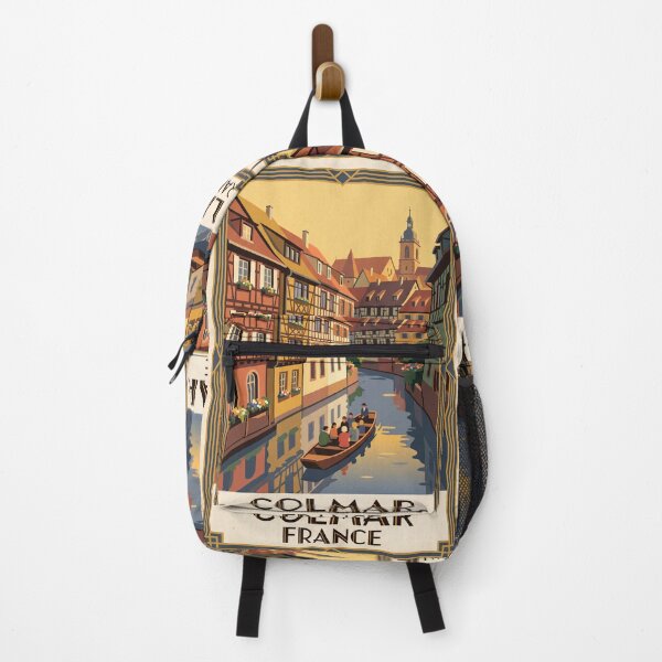 Item preview, Colmar France Vintage Travel Poster designed and sold by Bomax121.