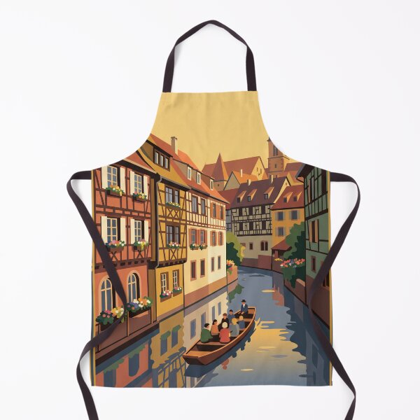 Item preview, Colmar France Vintage Travel Poster designed and sold by Bomax121.