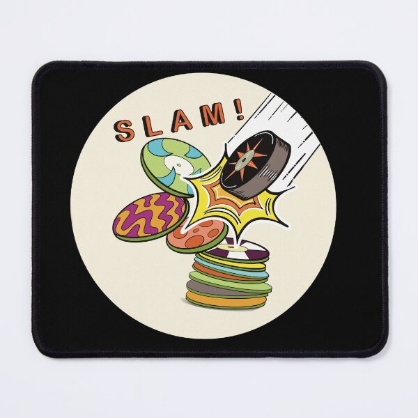 Item preview, Retro 90s Pogs and Slammer Comic Pop Art designed and sold by TAWN ILLUSTRATIONS.