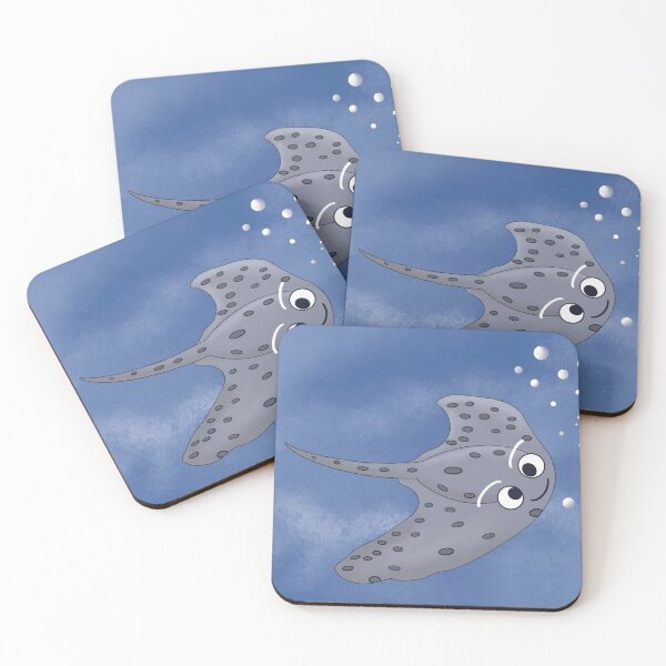 Item preview, Ray underwater - ocean illustration designed and sold by Mohr-Color.