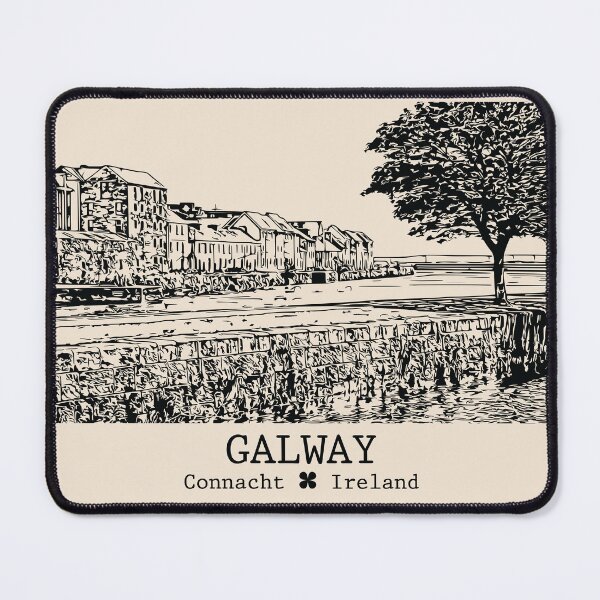 Item preview, Galway IRL - Vintage Ink Cityscape designed and sold by Lakeric.