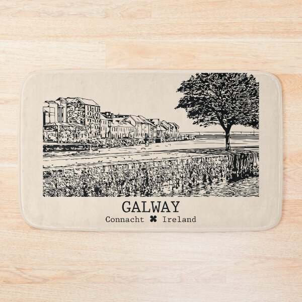Item preview, Galway IRL - Vintage Ink Cityscape designed and sold by Lakeric.