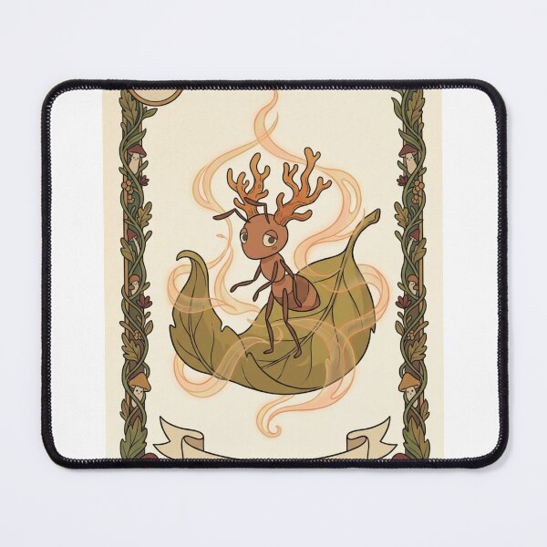 Item preview, Devil Mushroom Tarot Card Cordyceps Art designed and sold by SMARTKIT DESIGNAGENCY.