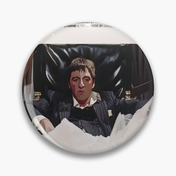 Item preview, Scarface Original Custom Vintage Movie Poster Wall Art designed and sold by Cool Robot Bro..