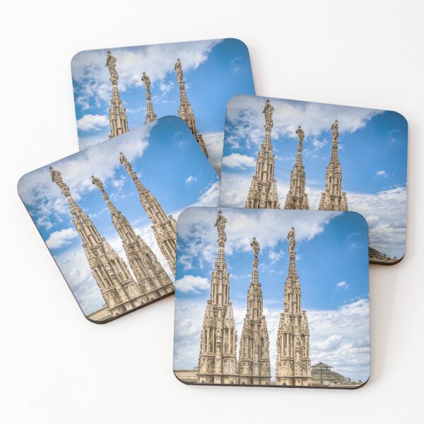 Item preview, Gothic Spires of Milan Cathedral Overlooking the City designed and sold by Viv Thompson Photography .