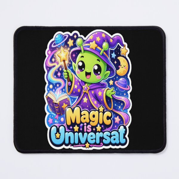 Item preview, Magic Is Universal Alien Wizard designed and sold by Ruamid.