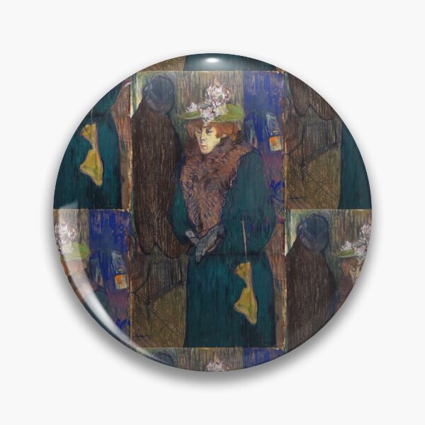 Item preview, Elegant Lady in Green Fur Coat designed and sold by artofuniverse.