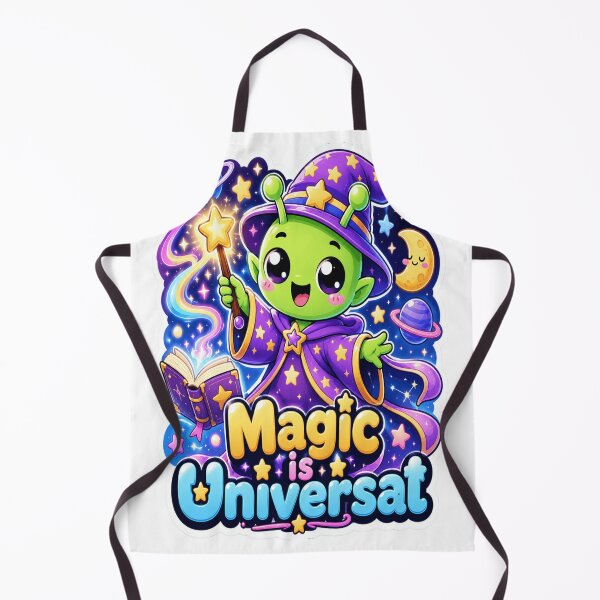 Item preview, Magic Is Universal Alien Wizard designed and sold by Ruamid.