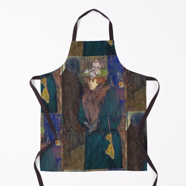Item preview, Elegant Lady in Green Fur Coat designed and sold by artofuniverse.