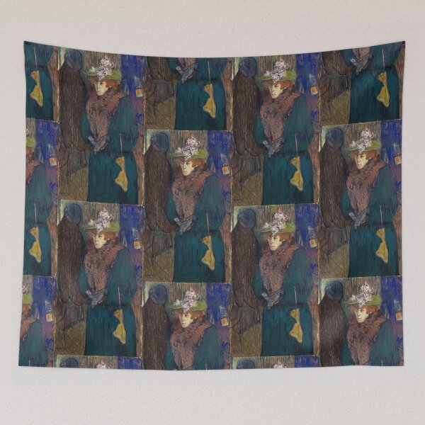 Item preview, Elegant Lady in Green Fur Coat designed and sold by artofuniverse.