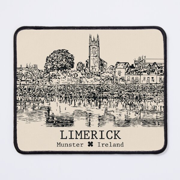 Item preview, Limerick IRL - Vintage Ink Cityscape designed and sold by Lakeric.