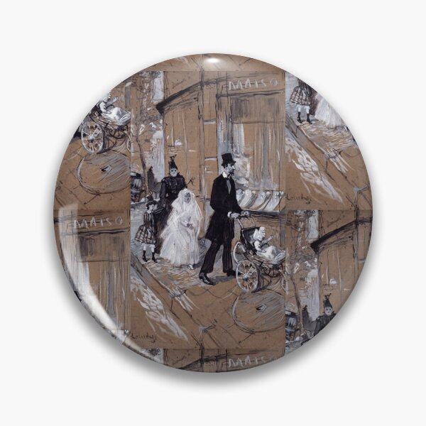 Item preview, Parisian Family Strolling on the Boulevard designed and sold by artofuniverse.