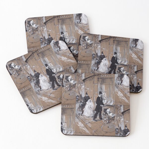 Item preview, Parisian Family Strolling on the Boulevard designed and sold by artofuniverse.