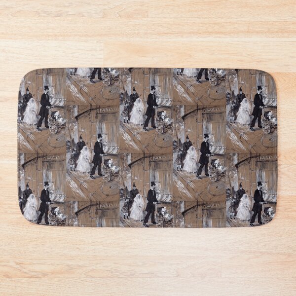 Item preview, Parisian Family Strolling on the Boulevard designed and sold by artofuniverse.