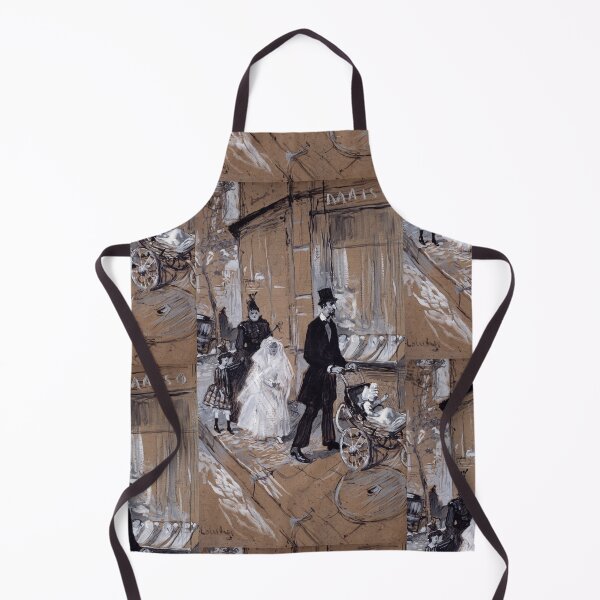 Item preview, Parisian Family Strolling on the Boulevard designed and sold by artofuniverse.