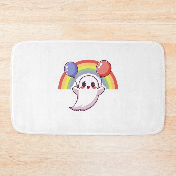 Item preview, Rainbow Ghost Sticker | Aesthetic Vinyl Decal designed and sold by Pandey14.