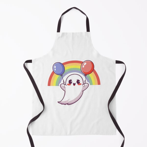 Item preview, Rainbow Ghost Sticker | Aesthetic Vinyl Decal designed and sold by Pandey14.