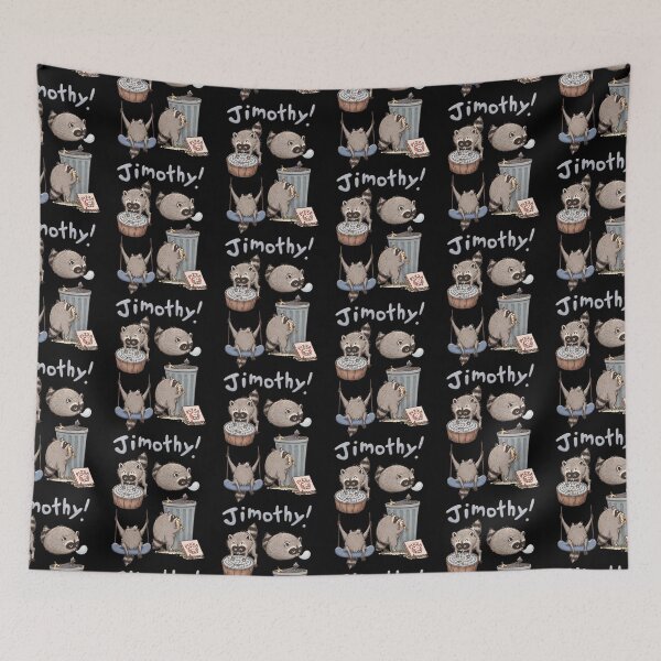 Item preview, Cute Jimothy Raccoon designed and sold by Matt-Artworks.
