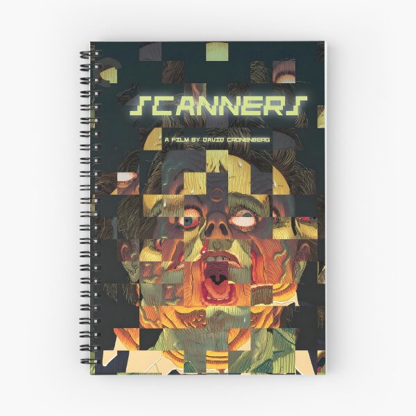 Item preview, Scanners Original Custom Vintage Movie Poster Wall Art designed and sold by Cool Robot Bro..