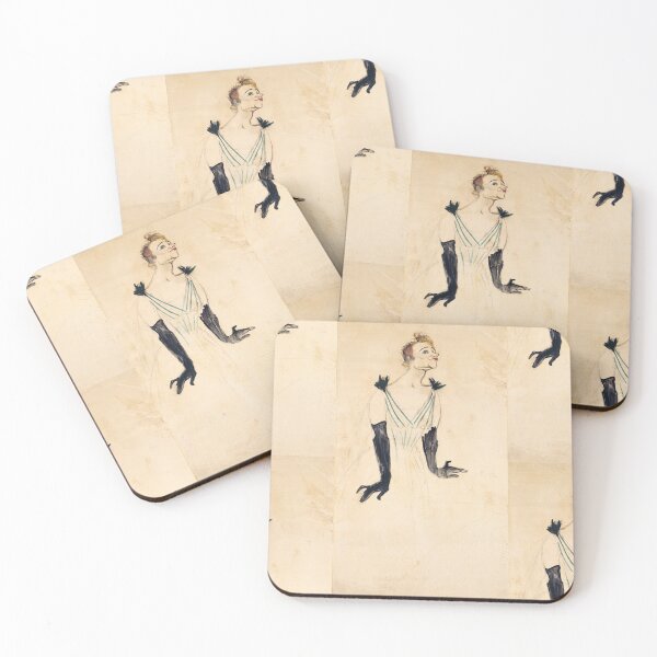 Item preview, Cabaret Singer in Long Black Gloves designed and sold by artofuniverse.