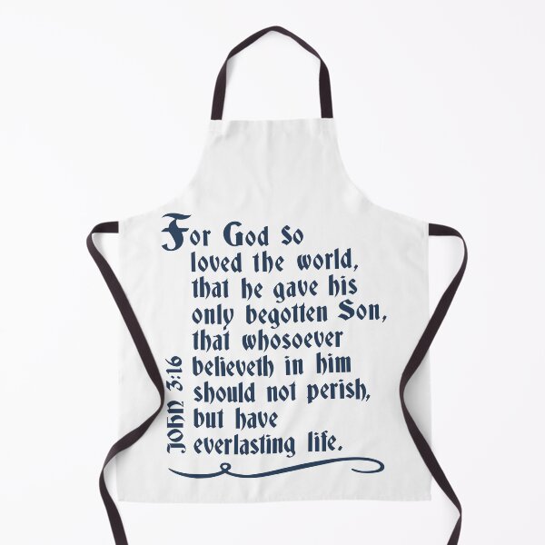 Item preview, John 3:16 For God So Loved The World Bible Verse from King James Bible designed and sold by Angela Dow.
