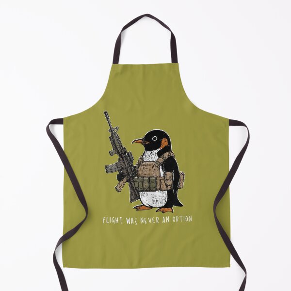 Item preview, Flight was Never an Option Tactical Penguin Funny Bird Meme designed and sold by ArleneRowe.