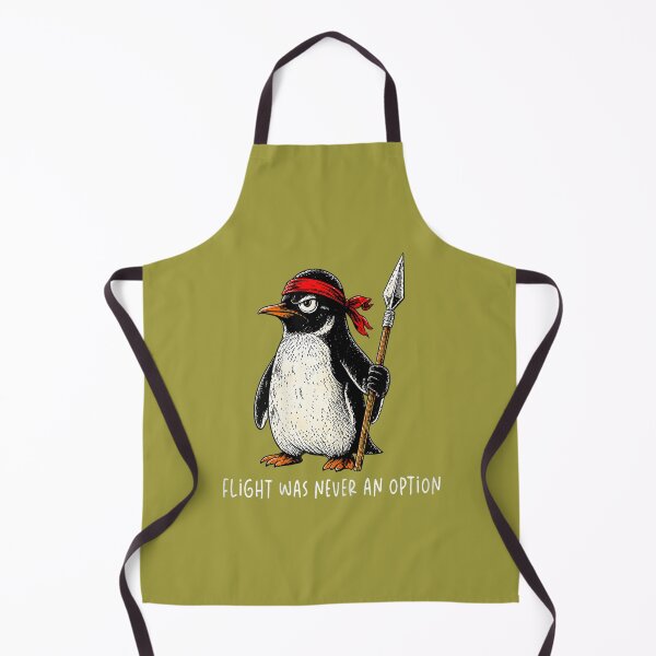 Item preview, Flight was Never an Option Tactical Penguin Funny Bird Meme designed and sold by ArleneRowe.