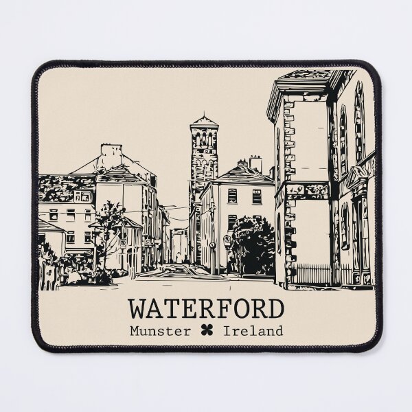Item preview, Waterford IRL - Vintage Ink Cityscape designed and sold by Lakeric.