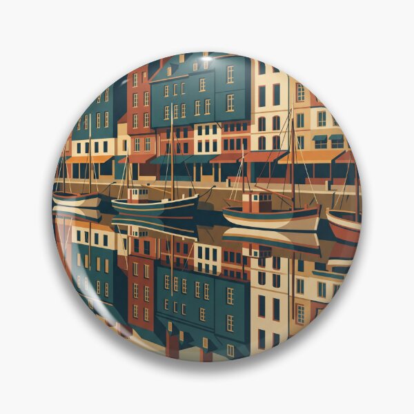 Item preview, Honfleur France Vintage Travel Poster designed and sold by Bomax121.