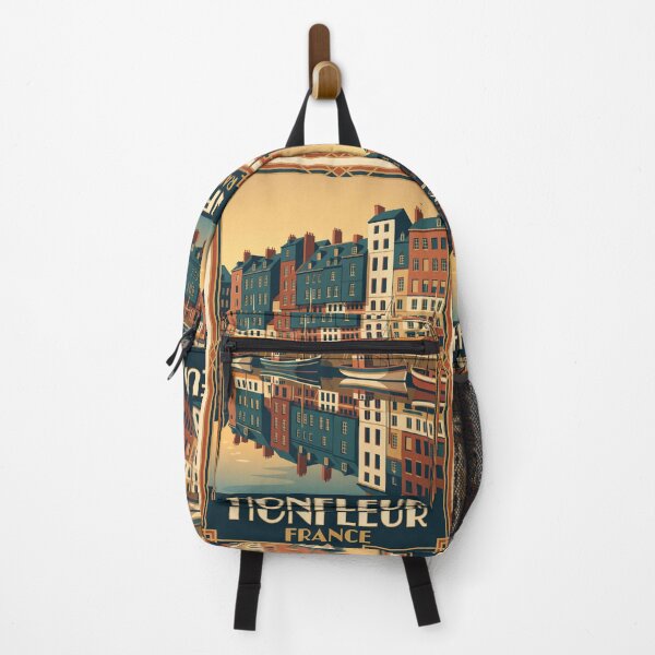 Item preview, Honfleur France Vintage Travel Poster designed and sold by Bomax121.