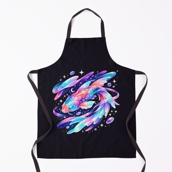 Item preview, Celestial Cosmic Koi Fish Aesthetic Pastel Goth Celestial Art designed and sold by MCV-Designs.