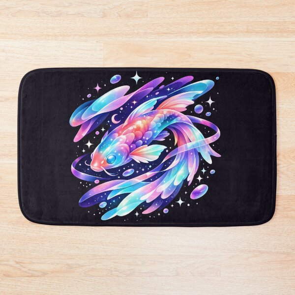 Item preview, Celestial Cosmic Koi Fish Aesthetic Pastel Goth Celestial Art designed and sold by MCV-Designs.