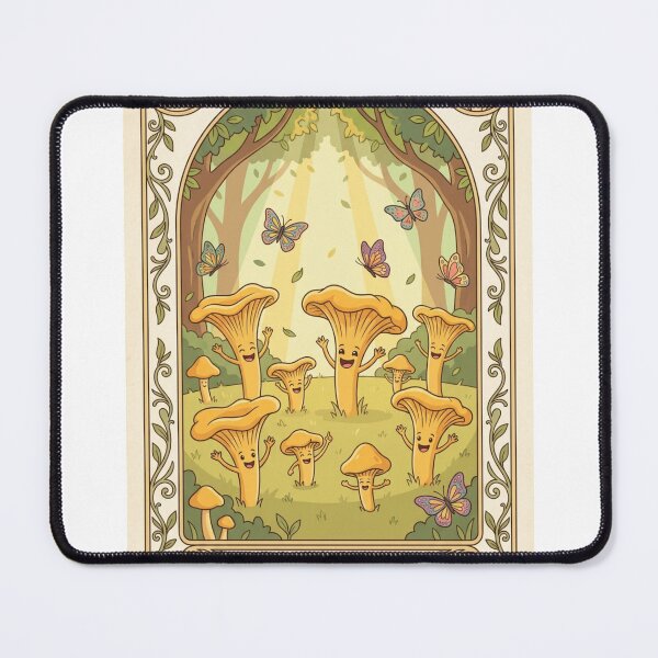Item preview, Sun Mushroom Tarot Card Chanterelle Art designed and sold by SMARTKIT DESIGNAGENCY.