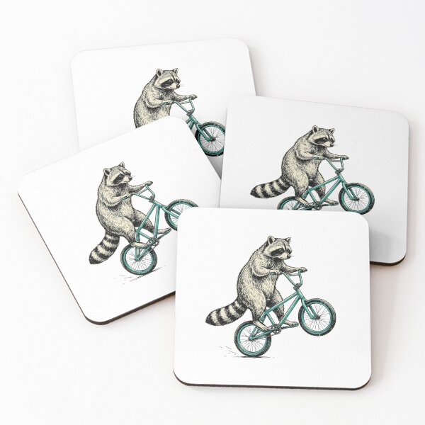 Item preview, Cycling Raccoon designed and sold by Roy & Tiffany.
