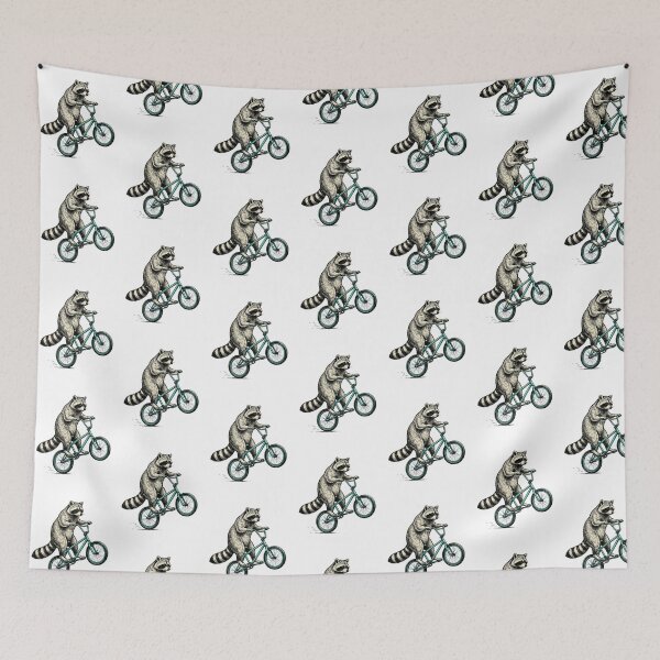 Item preview, Cycling Raccoon designed and sold by Roy & Tiffany.