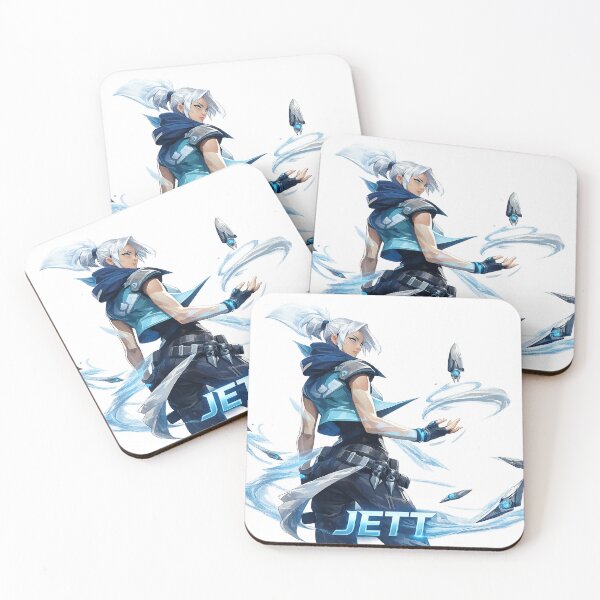 Item preview, VALORANT: JETT designed and sold by GAME-rchandise.
