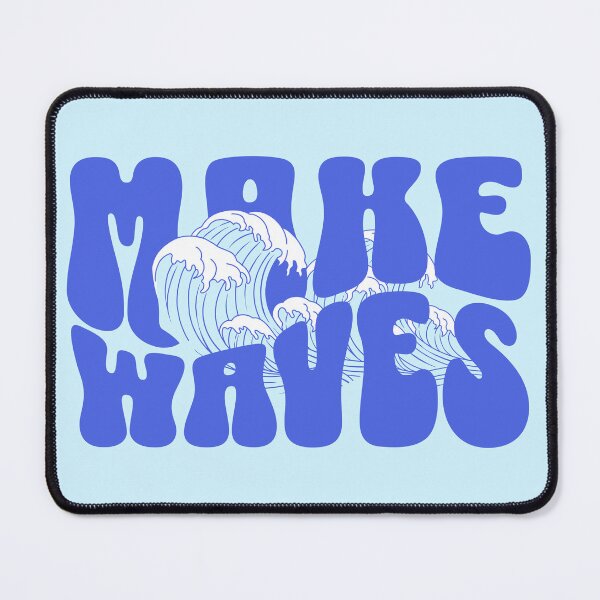 Item preview, Make Waves Retro Surf designed and sold by Twosided.