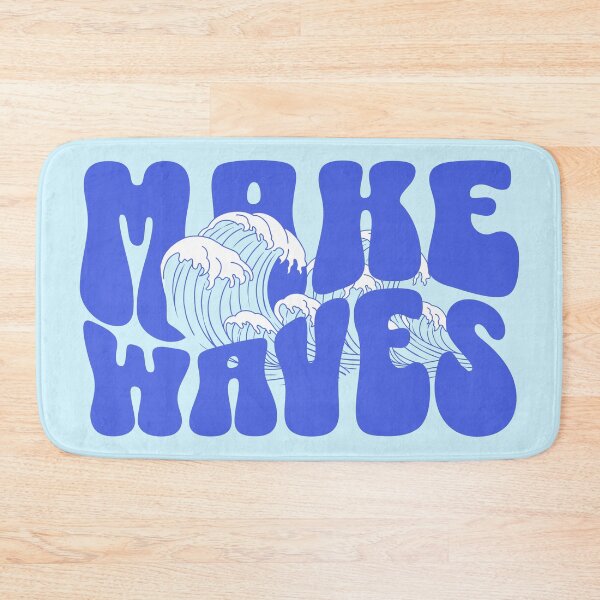 Item preview, Make Waves Retro Surf designed and sold by Twosided.