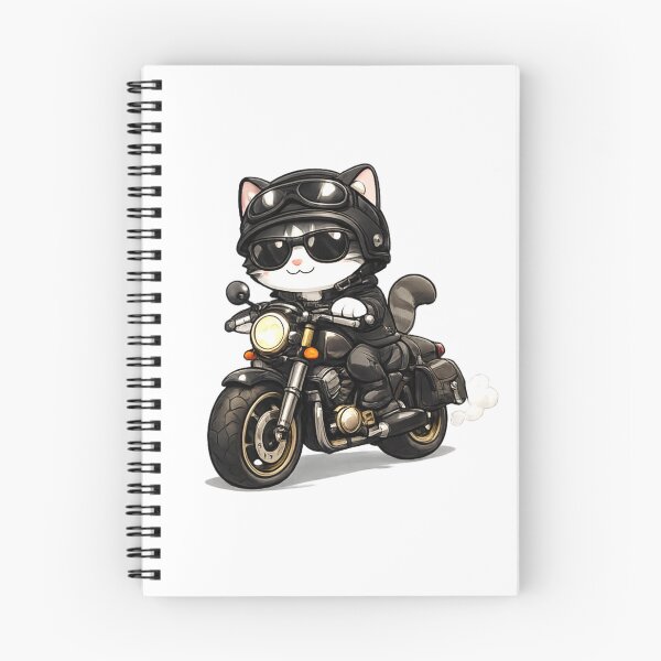 Item preview, Cool Biker Cat Design designed and sold by StyleBloomes.
