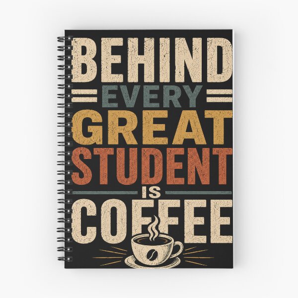 Item preview, Behind Every Great Student Is Coffee designed and sold by Alpacatata.