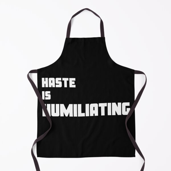 Item preview, Haste is humiliating - white edition designed and sold by ARE.