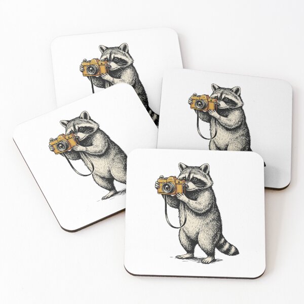 Item preview, Photographer Raccoon designed and sold by Roy & Tiffany.