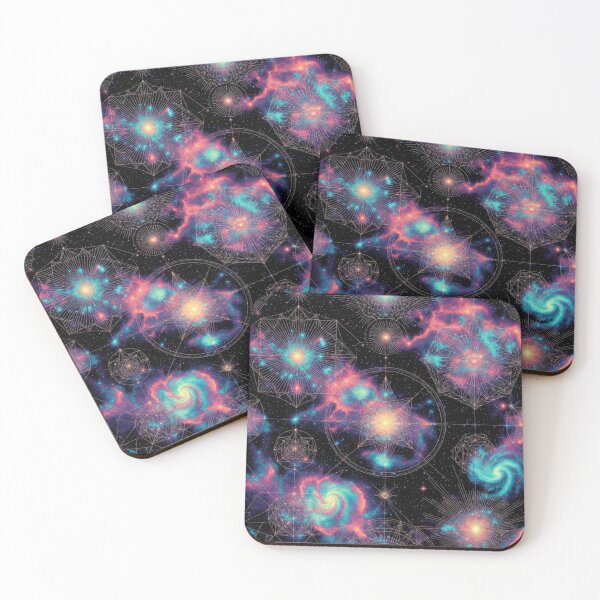 Item preview, Vibrant Galaxy Nebula Cosmic Field designed and sold by IntelliMindDesigns.