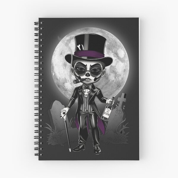 Item preview, Ossi Cursed Dolls - Baron Samedi Gothic Chibi (Sticker & Apparel) designed and sold by Ossi Cursed Dolls.