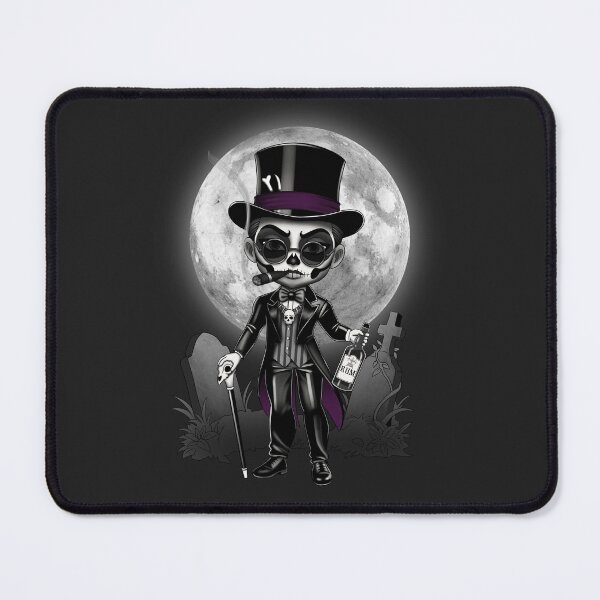 Item preview, Ossi Cursed Dolls - Baron Samedi Gothic Chibi (Sticker & Apparel) designed and sold by Ossi Cursed Dolls.
