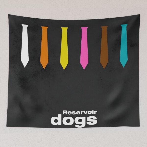 Item preview, Reservoir Dogs Original Custom Vintage Movie Poster Wall Art designed and sold by Cool Robot Bro..
