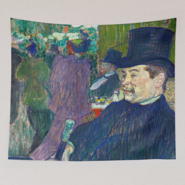 Item preview, Gentleman in Top Hat at Cafe designed and sold by artofuniverse.